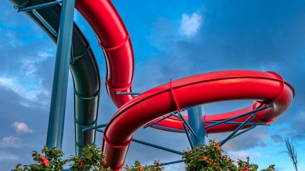 The big water slides