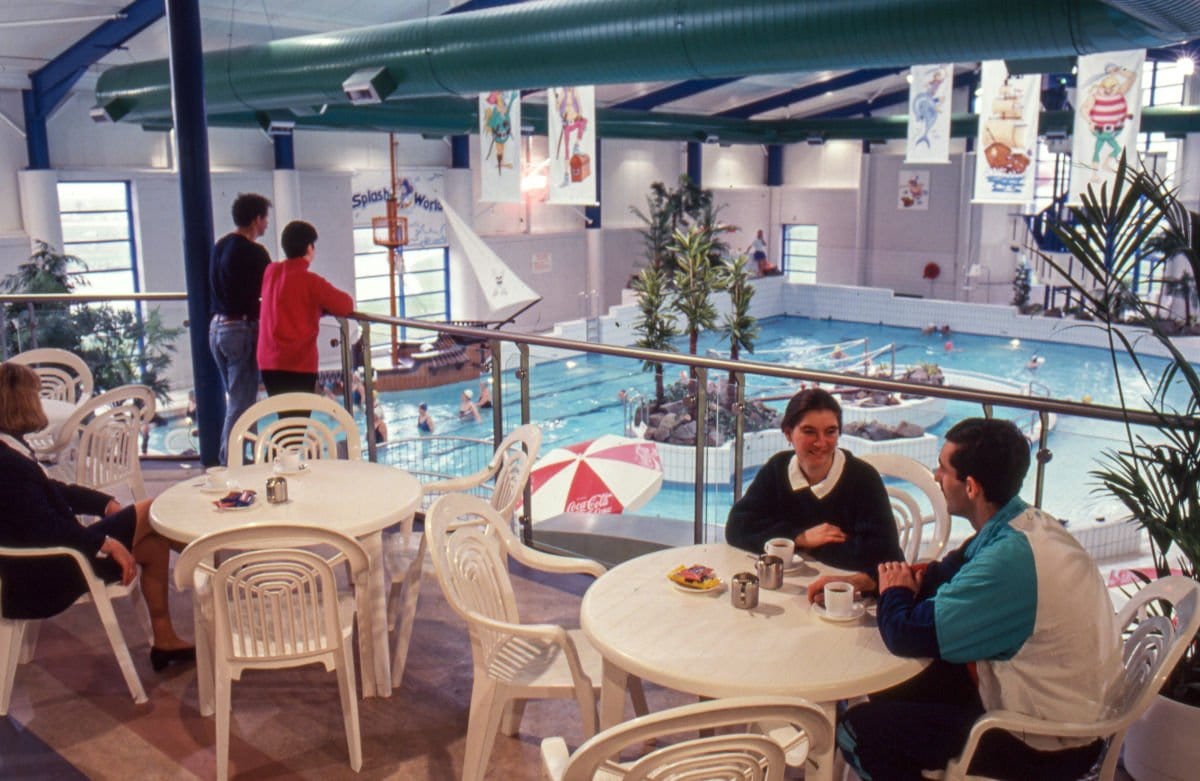 The original Splashworld café